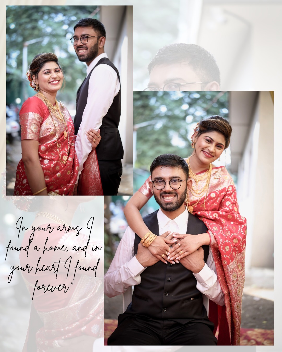 Where every glance becomes a memory💗##wedding #weddingshoot #bride #vasaivirar(10)