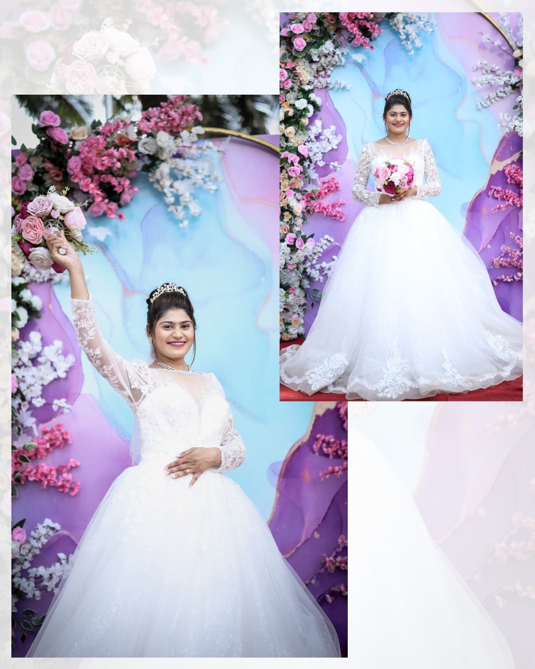 Where every glance becomes a memory💗##wedding #weddingshoot #bride #vasaivirar(7)